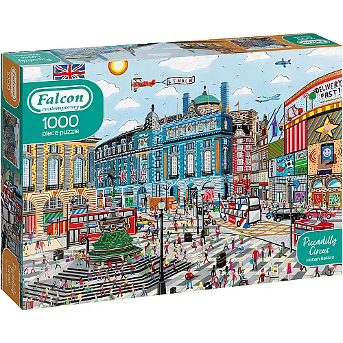 Falcon Puzzle Mohan Ballard Piccadilly Circus - 1000 Teile