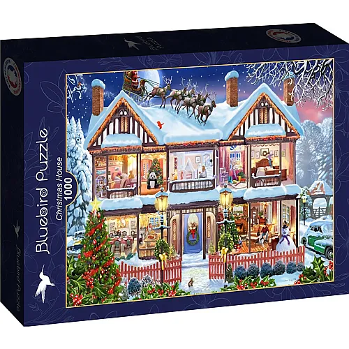 Weihnachtshaus 1000Teile