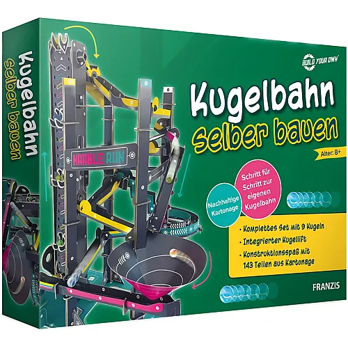 Kugelbahn selber bauen