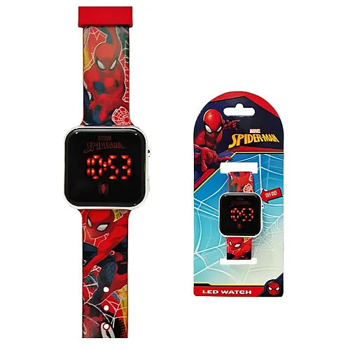 Spiderman Armbanduhr LED