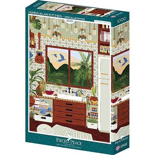 Pieces & Peace Puzzle Venezolanische K�che - 1000 Teile