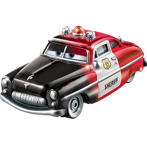 Mattel Disney Cars Color Changers Sheriff (1:55)