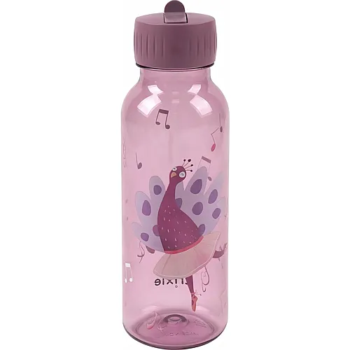 Trixie Trinkflasche Tritan 500ml Ballerina Pfau