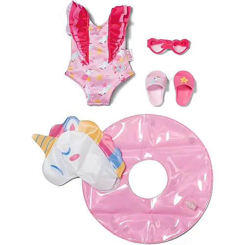 Zapf Creation Baby Born Schwimm-Set Einhorn - 43 cm