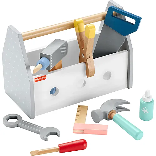 Fisher-Price Holz-Werkzeugkasten