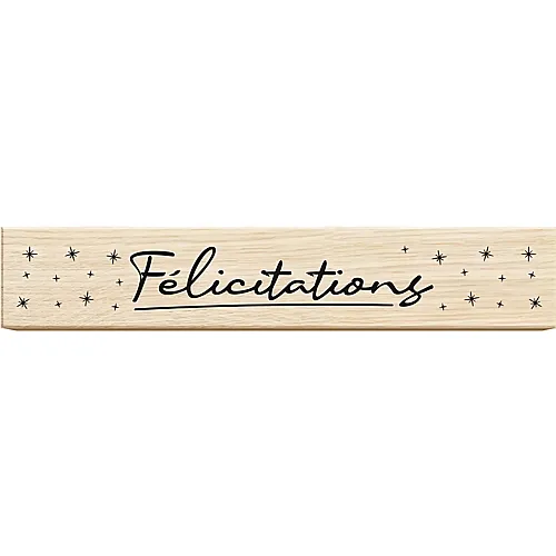 Aladine Stempel Felicitations - Fran�ais