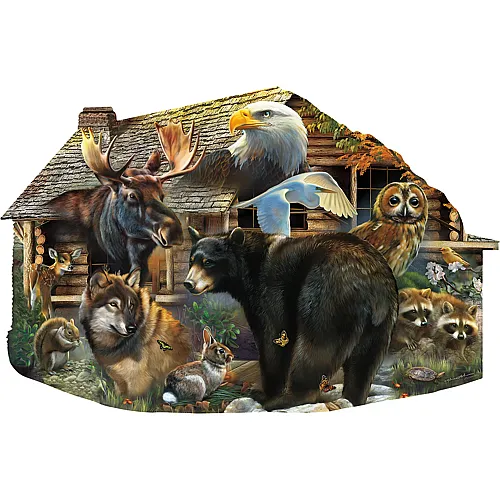 Wildlife Cabin 1000Teile