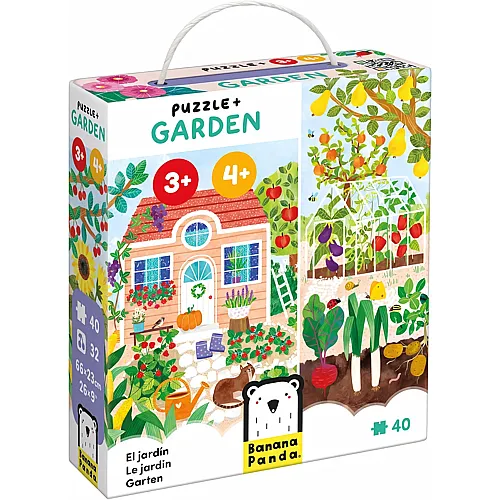 Banana Panda Im Garten (40Teile)