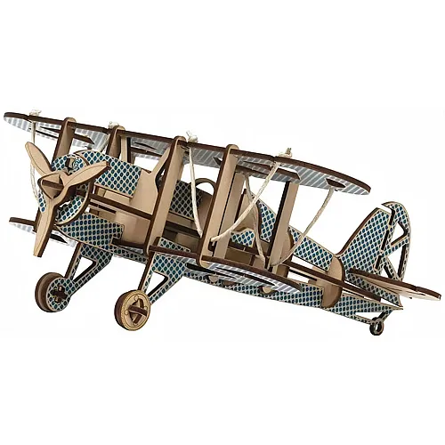 Kelpi Doppeldecker Blau (fr-en-es-it-dk-nl)