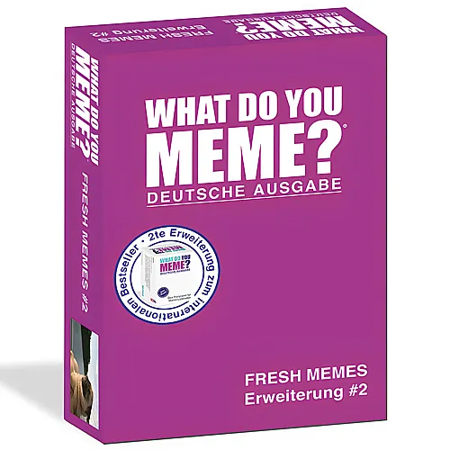 HUCH Spiele What Do You Meme - Fresh Memes #2 Erwachsene (DE)