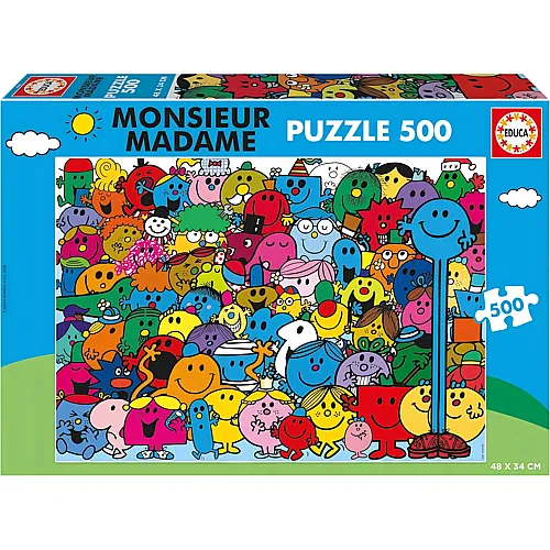 Monsieur Madame 500Teile