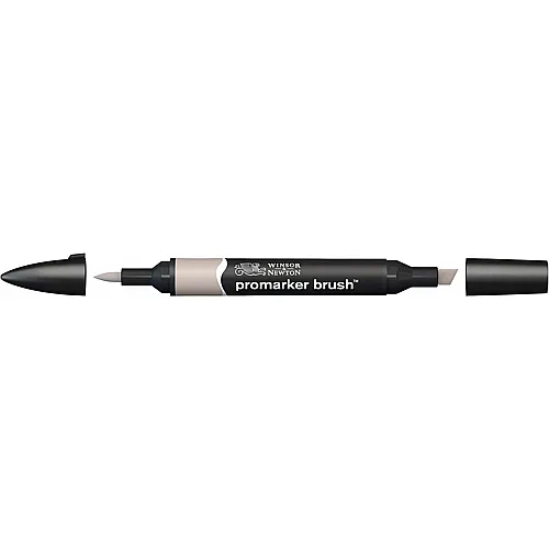 Winsor & Newton Promarker Brush mit 2 Spitzen Warm Grau 2