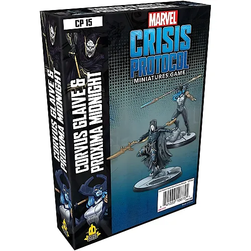 Atomic Mass Games Marvel Crisis Protocol: Character Pack: Corvus Glaive and Proxima Midnight, Miniatures Game, Ages 10+, 2+ Players
