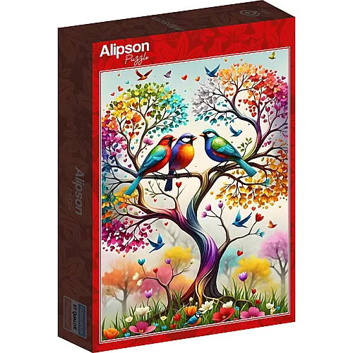 Alipson Puzzle Rainbow Tree - 500 Teile