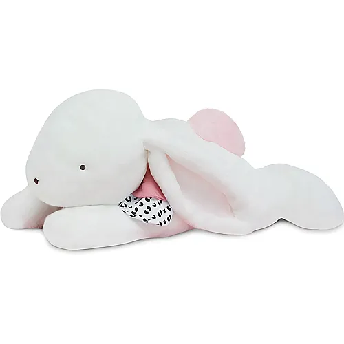 Doudou et Compagnie Happy Blush Hase rosa - 80 cm