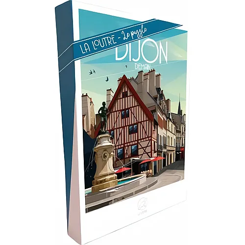 La Loutre Puzzle Dijon Demain - 1000 Teile