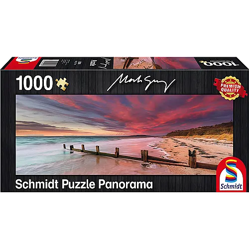Schmidt Puzzle Panorama Mark Gray McCrae Beach, Victoria Australia (1000Teile)