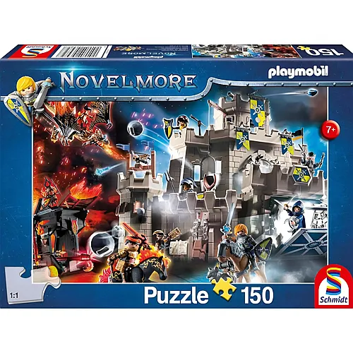 Schmidt Puzzle Playmobil Die Burg von Novelmore (150Teile)