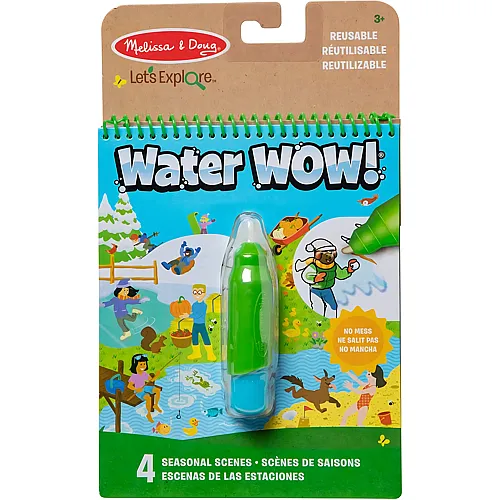 Melissa & Doug Water Wow! Aktivit�tenblock Jahreszeiten