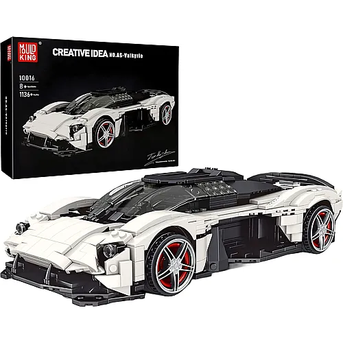 Mould King Creative Idea Sportwagen AS-Valkyrie (Ohne Motor) 10016