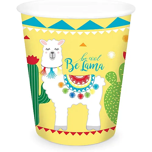 ScrapCooking Lama-Becher 250ml - 8 Teile