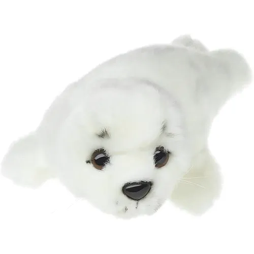 Sattelrobben-Baby Weiss 21cm