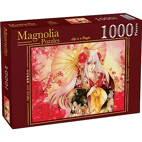 Magnolia Puzzle Laverinne Red Plum (1000Teile)