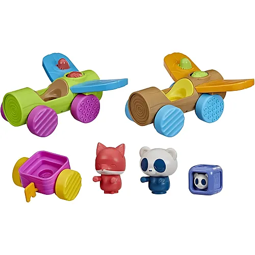 Hasbro Playskool Lustige Tierfahrzeuge