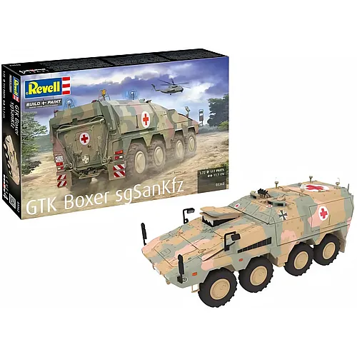Modellbausatz GTK Boxer sgSANKfz 111Teile