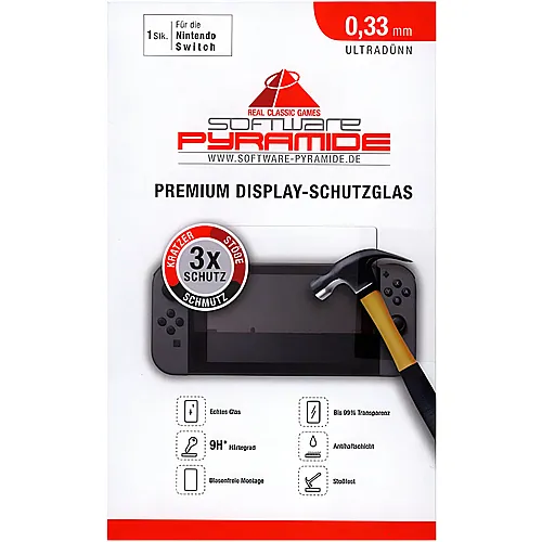 Software Pyramide Switch Premium Display-Schutzglas (0,33mm)