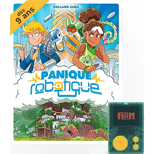 Lunii Flam Audiobook Panique et Robotique (FR)