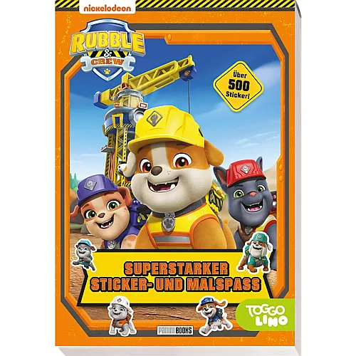 Rubble & Crew Sticker- und Malspass