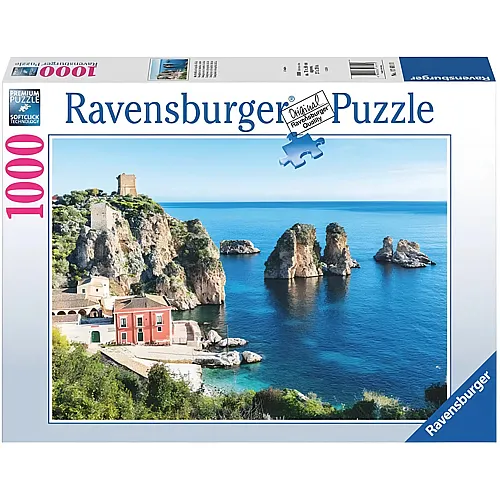 Ravensburger Puzzle Alberobello in Apulia, Italien - 1000 Teile
