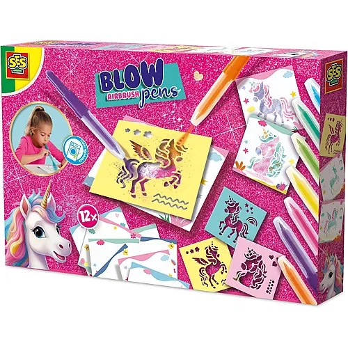 Blow Airbrush Stifte Creative Unicorn