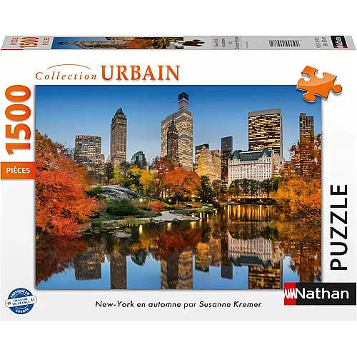 Nathan Puzzle Collection Urbain New York im Herbst - 1500 Teile
