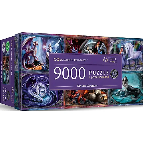 Fantasy-Kreaturen - Anne Stokes - 9000 Teile