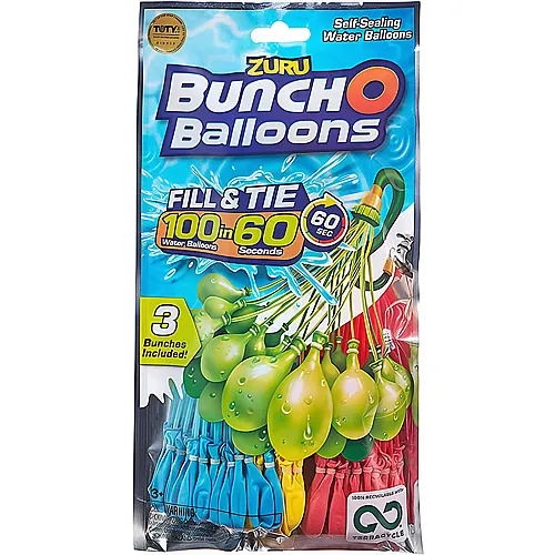 Bunch O Balloons 3er-Pack Wasserballons