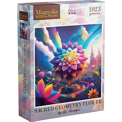 Sacred Geometry Flower 1023Teile