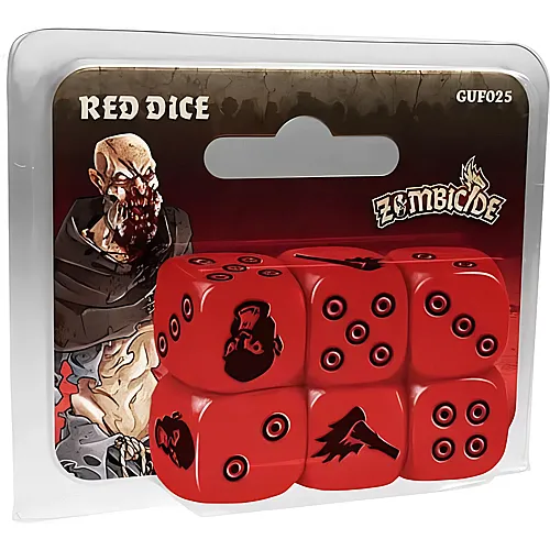 CMON Zombicide Set DE Des Rouge (FR)