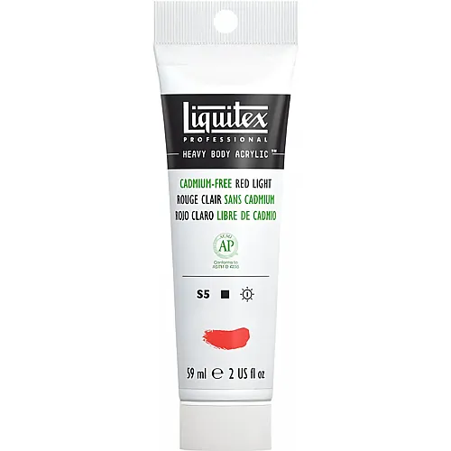 Liquitex Lqx Prof. Heavy Body Acrylfarbe 59ml Tube Kad Free Rot Hell