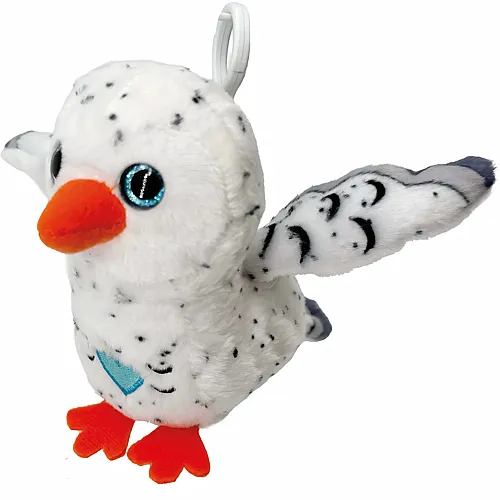 Happy Yappers Schneeeule interakiver Pl�schvogel