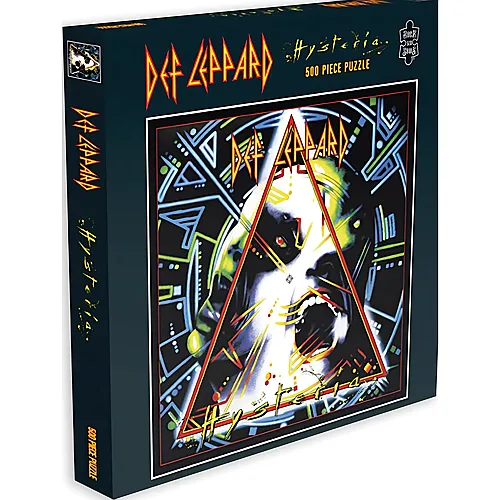 Rock Saws Puzzle Def Leppard - Hysteria - 500 Teile