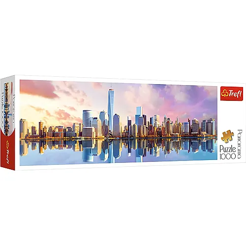 Trefl Puzzle Panorama Manhattan New York (1000Teile)