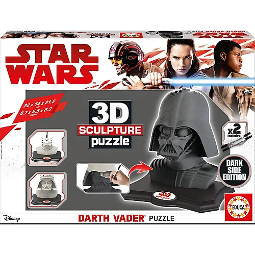 Educa Puzzle Star Wars 3D Sculpture Darth Vader - 160 Teile