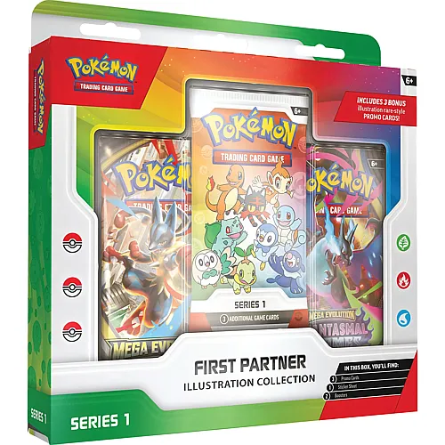 Pok�mon TCG Pok�mon First Partner Illustration Collection Series 1 - English