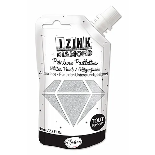 Aladine Izink Diamond Silver 80 ML