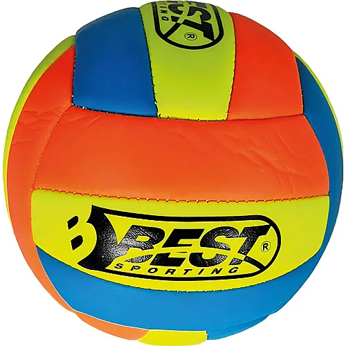 BEST Sporting Volleyball Mini Gr�sse 2 blau/orange/gelb