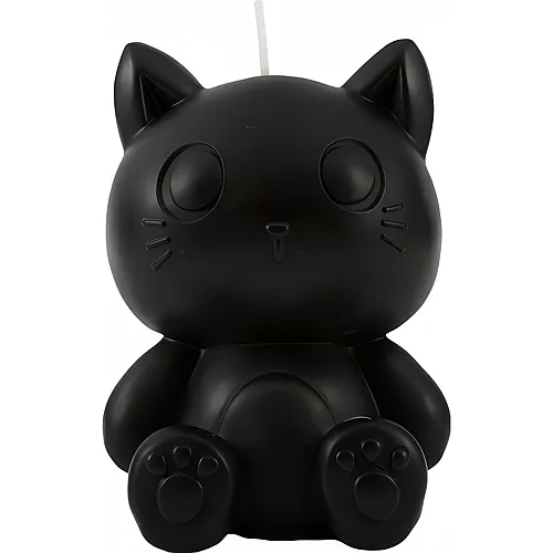 i-total CAT-Kerze schwarze 7 x 6 x 10cm