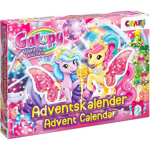 Adventskalender Rainbow Unicorn