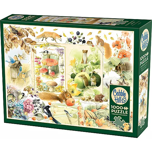Cobble Hill Puzzle Nature Journal - Herbst - 1000 Teile